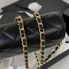 7A 2022 새로운 탑 디자이너 여성 가방 고급 핸드백 클래식 패션 WOC 자산 가방 가죽 지갑 캐비어 원 어깨 메신저 체인 가방 작은 향수 스타일