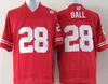 American College Football Wear College 5 Graham Mertz Maglia Jonathan Taylor 42 Russell Wilson JJ. Watt 12 Alex Hornibrook Nick Nelson Leon Jacobs 2