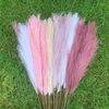 Decorative Flowers 1pc 100cm Artificial Pampas Grass DIY Bouquet Vase Home Decoration Plant Dried Flower Reed Bunch For Wedding Party Decor