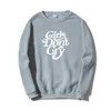 Mens Hoodies 스웨트 셔츠 크루 넥 까마귀 스웨트 셔츠 소녀 Do n't Cry Printed Fleece 남자 여자 가을 겨울 캐주얼 풀오버 스포츠웨어 패션 후드 티 탑 220902