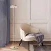 Lampy podłogowe minimalistyczna złota lampa LED Nowoczesne oświetlenie wewnętrzne do salonu sypialnia stojąca Nordic Decoration Home