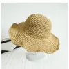 Cappelli larghi 2022 Cappello pieghevole di alta qualità Female Uscita estate Suncreen Sole Sandalo Sandalo Sandal Seaside Beach