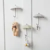 Haczyki parasol mocny klej kreatywny drzwi do ścian kuchenne piesce magazynowe piękne kluczowe wieszak słodki wystrój domu