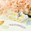 Confezione regalo YPP CRAFT Dream Big Cartoncino colorato Tagli fustellati per fai da te Scrapbooking/po/Planner Decorazione Artigianato