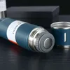 زجاجات المياه 500 مل رصاصة مزدوجة الفولاذ المقاوم للصدأ الفولاذ المقاوم للصدأ الفولاذ thermos القهوة tumbler travel القدح رحلة الشاي Infuser 220830