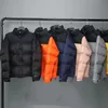 Heren Down Parkas Jacket Puffy Dikke Warn Coats Mouwen Borduurwerk Man Uitdragen Top M-2XL