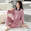 Damen-Nachtwäsche, 6XL, Damen-Winter-Warm-Samt-Pyjama-Set, Korallen-Fleece-Nachtwäsche, Langarm-Homewear, verdickte Heimkleidung, plus übergroßes Outfit 220902