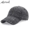 قبعات الكرة ateTrends 2021 الشتاء منقوش من الصوف البيسبول قبعة الرجال نساء القطن القبعات القبعات Z-62462917
