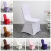 Cubiertas de la silla 24 colores cubre la boda spandex China universal lycra el￡stica el￡stica El￡stica el banquete comedor cocina lavable espesor