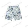 xinxinbuy Hommes designer Shorts Jacquard fleurs imprimer Webbing femmes noir blanc kaki S-XL