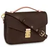 Women Messenger Torka na ramię oryginalny skórzany list wytłaczanie eleganckie torby wieczorowe TOTES Pochette Crossbody Doketki torebki torby