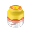 전기 도망자 음식 공장 매시버 무선 미니 미트 그라인더 보충 기계 USB Foodschopper 150ml 250ml 20220903 E3