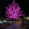 Decorazioni Natalizie Fatte A Mano Artificiale LED Cherry Blossom Tree Night Light Anno Luci Decorazione Matrimonio 150 Cm