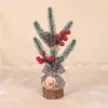 Decorazioni natalizie Resistente all'usura Ottimo albero di Natale finto alimentato a batteria Regali da tavolo di ottima fattura per il festival