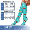 Chaussettes pour hommes Compression 30 Mmhg pour femmes hommes gradués athlétique œdème diabétique vol attelles de tibia varices soins infirmiers