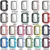 Per Apple Watch Case 45mm 44mm 41mm 38mm 40mm Screen Protector Iwathc Series 7 6 5 4 3 Serise Full Coverage Cover con vetro temperato in scatola