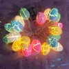 Strings 10 LEDs Easter Decorations Colorful Eggs Wire String Light Fairy USB Battery Operated Party Home Decor