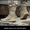 부츠 35 48 크기의 남성 여성 초대형 야외 등반 신발 전술 훈련 육군 여름 통기성 메쉬 하이킹 사막 보트 220903