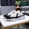 Chaussures de créateur de luxe de qualité supérieure pour hommes, chaussures décontractées, bloc d'os blanc, design de personnalité mk002505