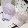 Women Summer Cap Sunscreen Breathable Lace Baseball Cap Korean Daisy Embroidered Sweet Cap Y220423234v
