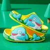 Slipper crianças fofas chinelos de verão EVA não deslizam chinelos de desenhos animados para crianças 220902