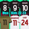 21 22 AC MILÃO 4ª camisa de futebol GIROUD TOMORI IBRAHIMOVIC KESSIE camisa de futebol 2021 2022 Camiseta de futbol LEAO homens e crianças