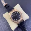 Relógio mecânico masculino de luxo zf fábrica roya1 0ak automático jf 15400 clássico 4302 famosa marca suíça es relógio de pulso