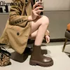 Botas 2022 plataforma mulher botas longas couro pu de couro zíper zipper knight grosso sloths sapatos moda moda inverno salto alto joelho nas altas botas 220903