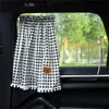 Crib Netting Car Sun Shade Gordijnen Leuke cartoonbeerauto's Styling Achterzijde Raam Windscherm Bescherm Windows Curtains 20220903 E3