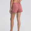 Shorts for Womens Casual Yoga Outfits Sport Yoga Shorts Lady Solid Color können außen abgenutzt werden.