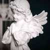 Objets décoratifs Figurines Jieme American Creative Girl Angel Sculpture Décoration Maison du salon Décoration de chambre Étude Crafts T220902