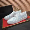 Top quality luxury designer shoes men casual Shoe white bone block personality design mk002466