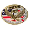 American Pride Eagle Belt Buckle For Men Western Cowboy Belt Accessories