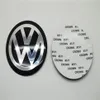 4st 56 5mm 60mm 65mm 70mm 75mm 90mm 120mm ForV-W Wheel Nav Sticker Steering Wheel Stickers327S