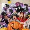 Weihnachtsdekorationen Halloween Ballonbogen Kit Girlande mit Fledermausballons Spinnennetz für Tagesthema Babyparty Geburtstag Ba Bdesybag Amjdv