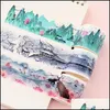 Craft Tools Craft Tools Original Hand-Torn Small Fresh Lace And Tape Material Box Diy Decoration Antique Hand-Ledger Pap Homeindustry Dhrvi