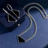 Designer Luxe sieraden studies oorbellen titanium stalen goud minnaar oorbellen voor vrouwen prachtige eenvoudige mode dames oorschenken luxe oorrang ketting