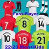 22 23 MANS UTDS SOCTER JERSEY Antony Casemiro Erikson Martinez Sancho Varane Rashford Football Shirts 2022 2023 Men Kids Kits Manchesters B.Cernandes