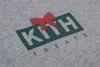 Hoodie 2021FW Kith يعامل العطلة هودي ثقيلة الرجال امرأة جودة نفخة المعجنات طباعة صندوق البلوزات سترة T220721