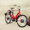 장식용 물체 인형 Vintage Iron 자전거 모델 수제 공예 어린이를위한 금속 자전거 룸 책장 T220902