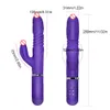 Sex toy massagers 36 Plus 6 Modes Silicone Rabbit Vibrator 360 Degrees Rotating And Thrusting G Spot Dildo Vibrator Adult Women