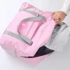 Borsoni Borsa da viaggio pieghevole in nylon Borsa da viaggio unisex di grande capacità Borse impermeabili da donna Cubo da imballaggio per riporre gli uomini