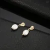 Catene Orecchini a bottone alla moda per donna Ragazza 2022 Regalo gioielli orecchio geometrico minuscolo stile coreano Mer
