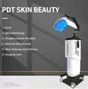 Potente terapia fotonica a LED facciale PDT 7 colori rughe rimozione dei vasi sanguigni luce Terapie maschera macchina di bellezza rimozione delle rughe dell'acne stringere bianco