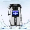9 I 1 Multifunktion Dermobrasion Ansiktssk￶tsel Reng￶ring Vatten Slipning H2O2 Bubblor Reng￶ring av hydrafacial maskin