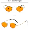 Güneş gözlüğü Mimiyou Flip Yuvarlak Kadın Punk Vintage Erkekler Için güneş gözlüğü Marka Desginer UV400 Gözlük Shades Oculos