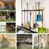 Crochets Syst￨me de stockage d'outils r￩glables de 48/60 pouces 12 Garage mural Garage Multi-Purpose Garden Organisateur pour l'entrep￴t
