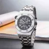 Original High quality Mens Watches Stainless Steel Belt Business Watch Pure Color Simple Versatile