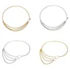 Belts Vintage Multi-layer Metal Chain Belt For Women Fashion Hip High Waist Gold Silver Tassel Fringes Jewelry