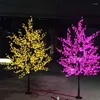 Decorazioni natalizie Luci per alberi in fiore di ciliegio a led per esterni Anno di Natale Lampada decorativa incandescente Paesaggio